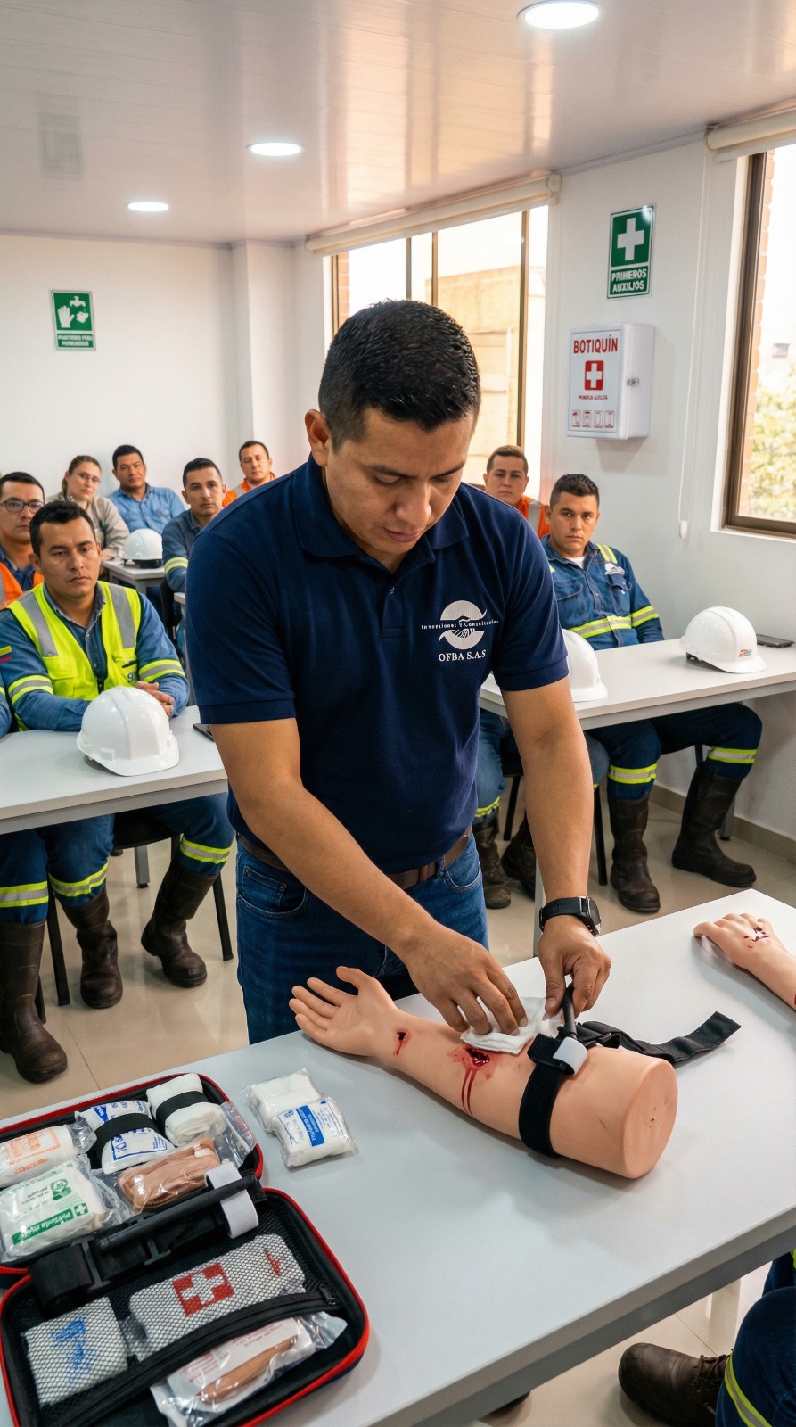 Brigada de emergencia — control de sangrados